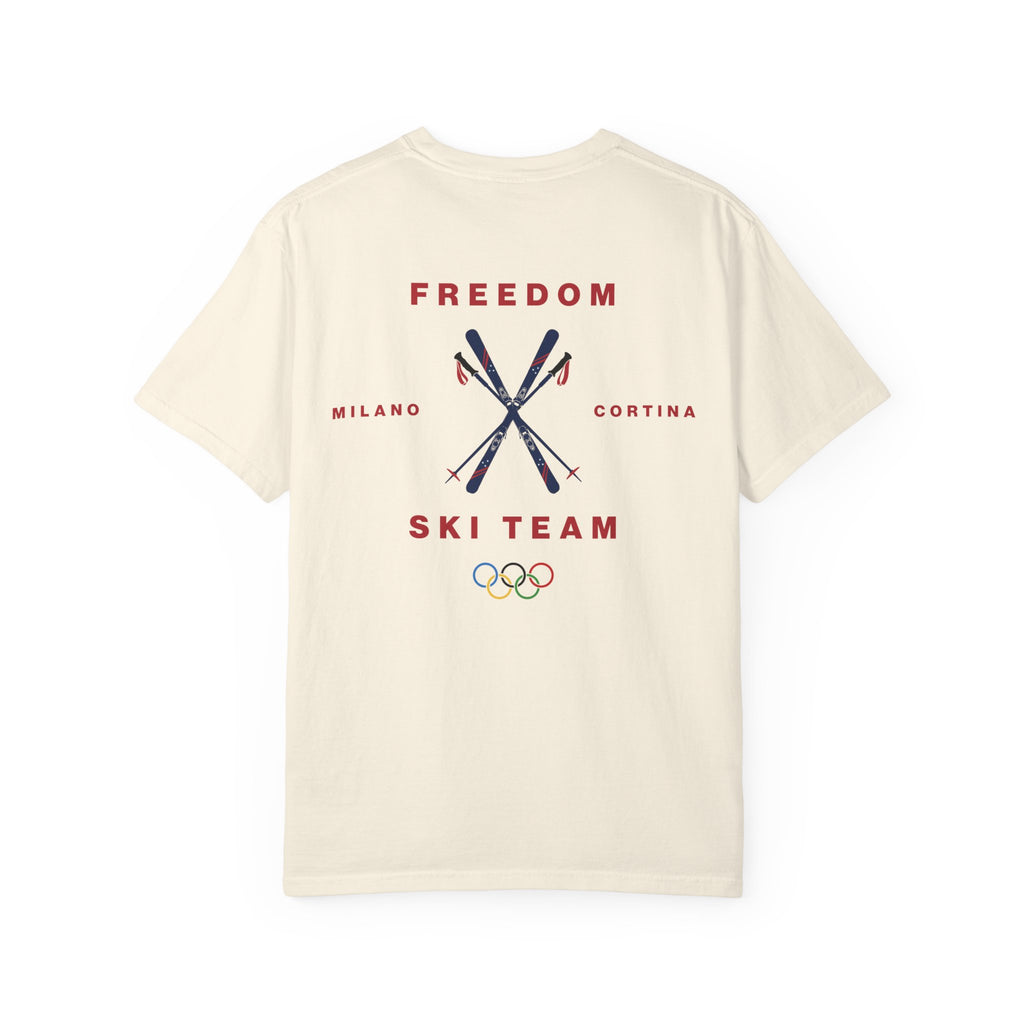 Freedom Ski Team Team USA Charlie Kirk Edition T-shirt
