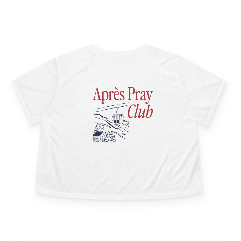 Apres Pray Club Apres Ski Club Cropped Tee