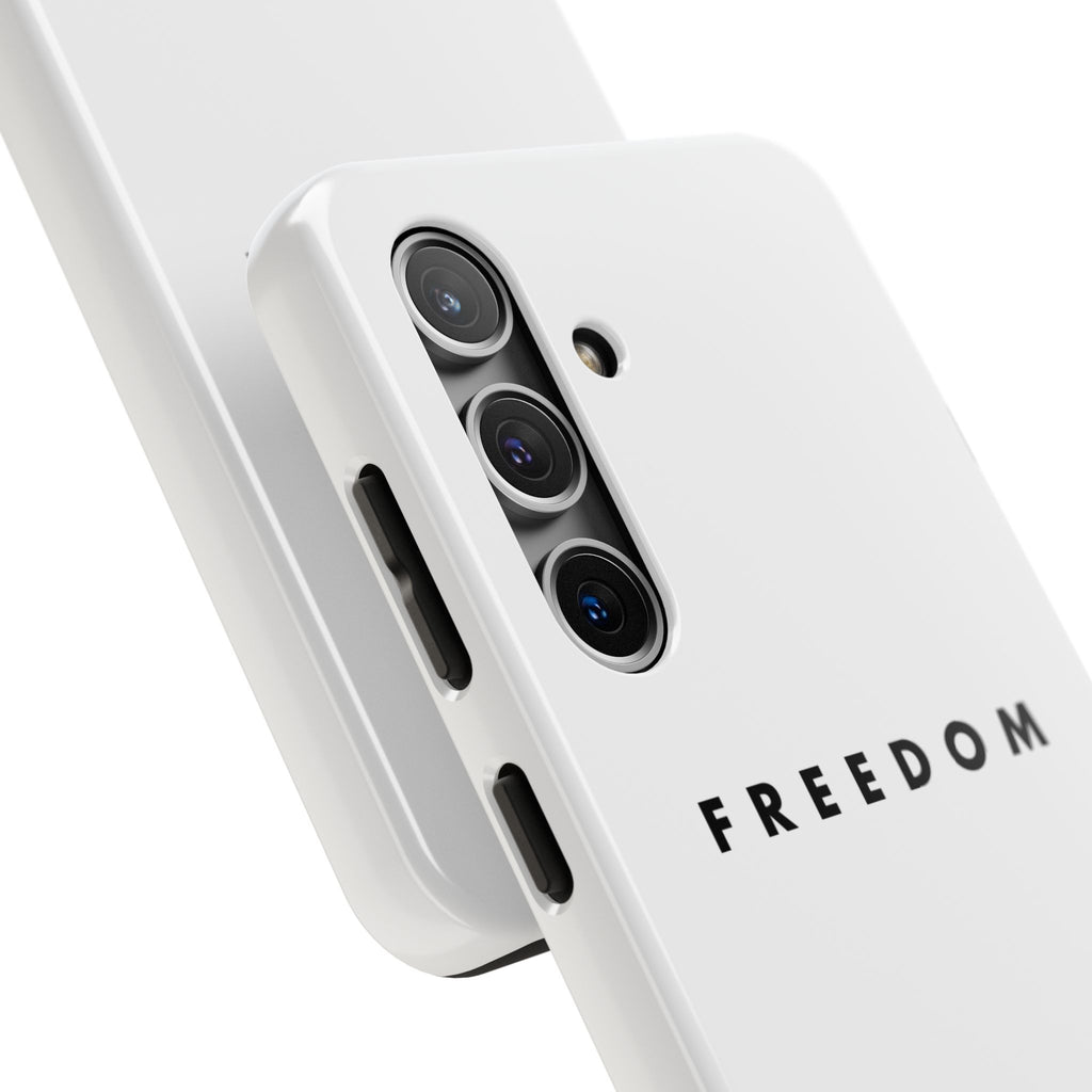 Freedom Charlie Kirk Turning Point USA Tough Phone Cases - Rugged Protection, USA Flag Design, Perfect for Patriots, Gifts for Veterans, Independence Day