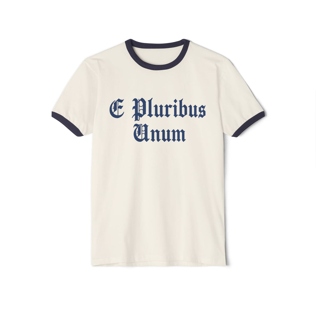 E Pluribus Unum Ringer T-Shirt