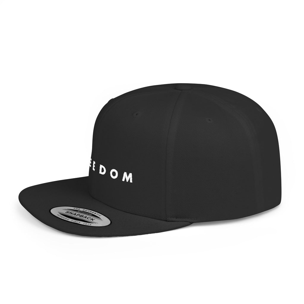 Freedom Flat Bill Snapback Cap