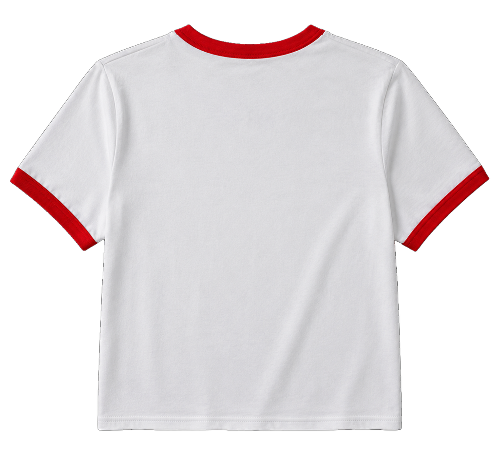 White / Red T-Shirt